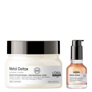METAL DETOX MASCARA 250ML & OLEO 50ML COMBO 